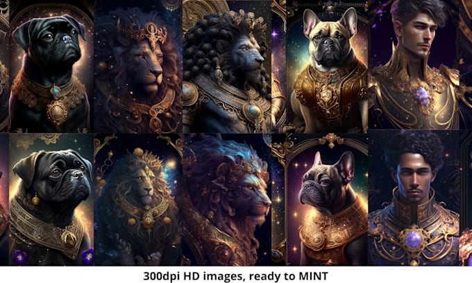 create awesome unique nft art ready to mint using ai