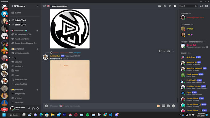 code a discord bot for you