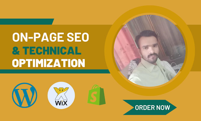 do onpage SEO and technical optimization for wordpress, wix, shopify