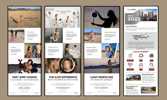 Develop email template pardot email newsletter template by Emaildevs
