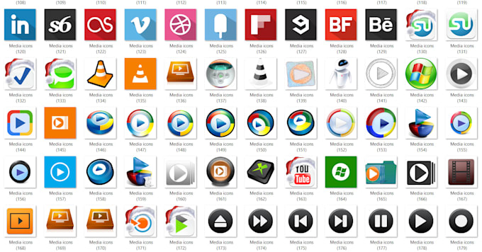 Give complete icon collection by Mountain_hero | Fiverr