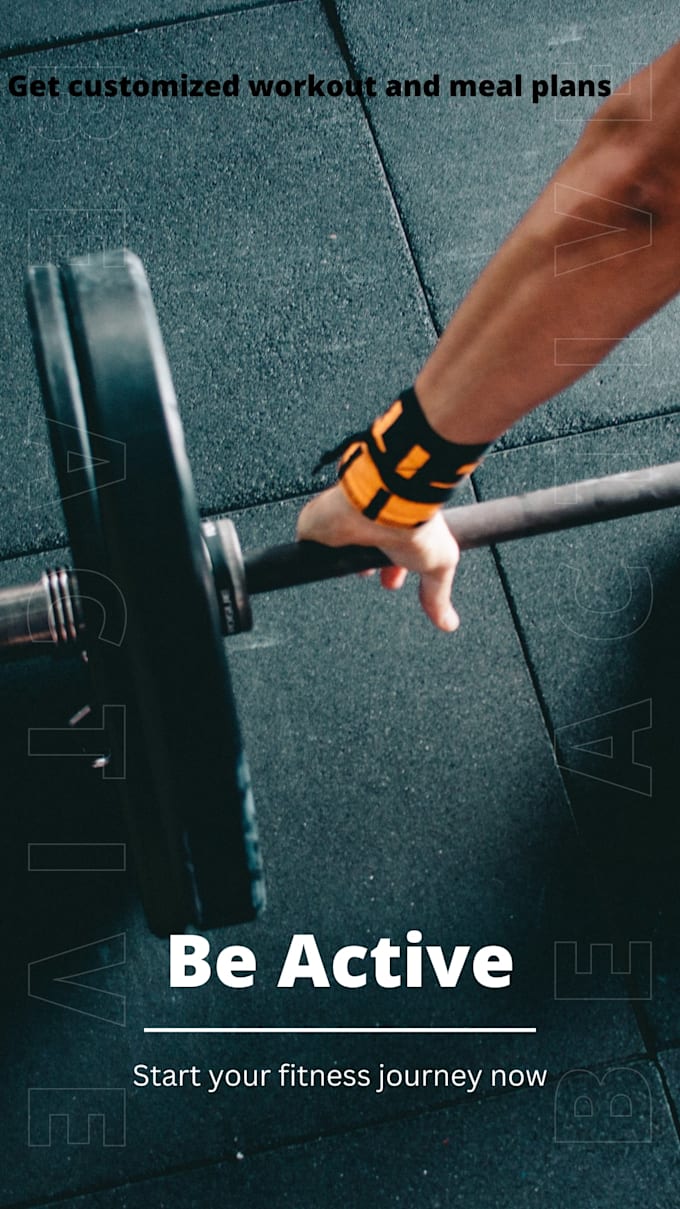 Make you a personalised diet and workout plan by Shubhampanch418 | Fiverr