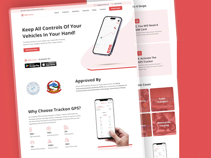 build responsive wordpress website design, redesign or website development