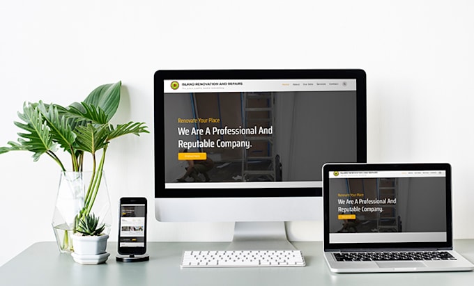 design a unique and responsive wordpress website