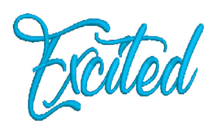 embroidery digitizing, 3d puff, flat, convert to dst, in 1hr