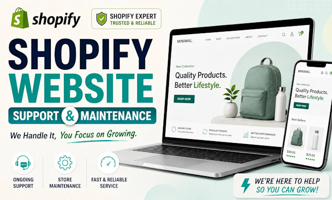 fix shopify bugs, do theme customization and shopify maintenance