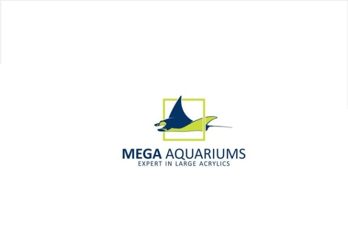design beautiful mega aquariums logo