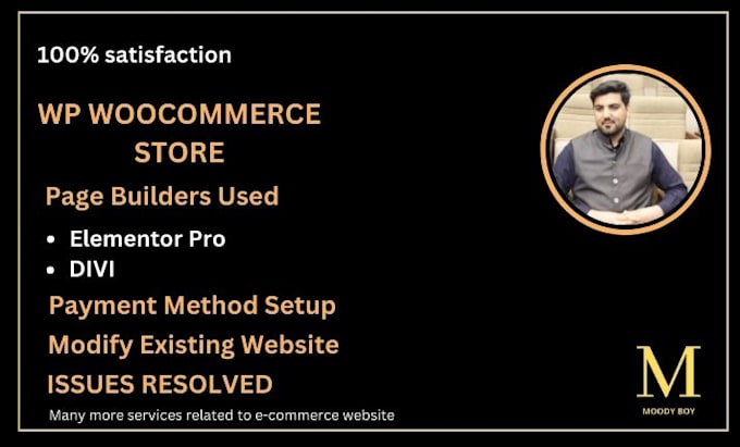 create a wp woocommerce store using elementor pro for your online business