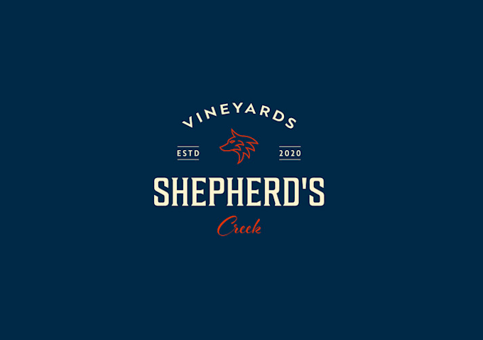 create an unique wine logo design for you