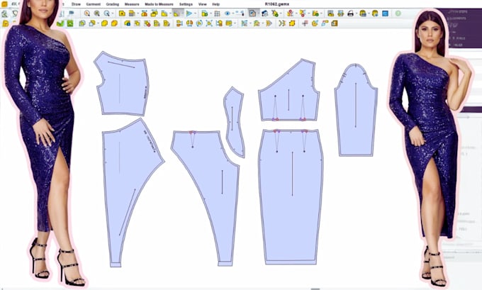 be a sewing pattern and 3d expert