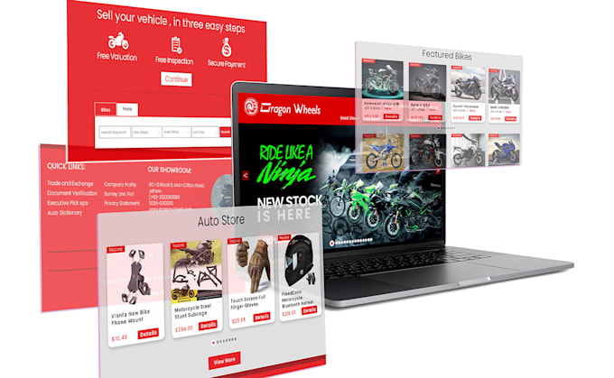 create a professional website and UI UX design on adobe xd