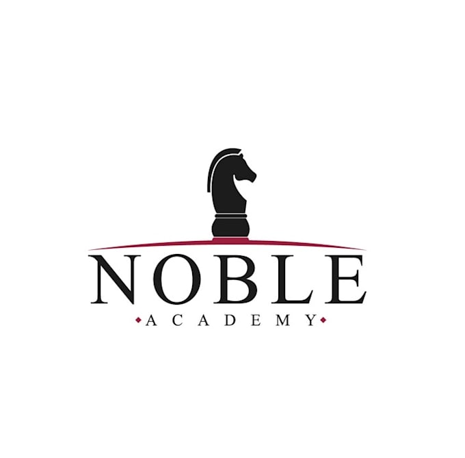 design better elegant noble academy logo