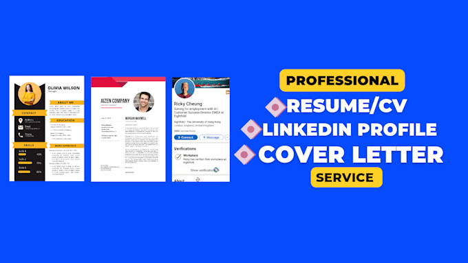 optimize linkedin profile and indeed profile