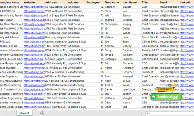 do lead generation, linkedin leads and accurate email lists