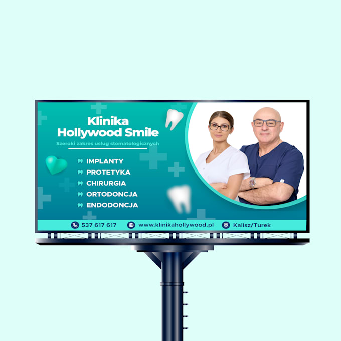do advertising signboards for dental, and real estate