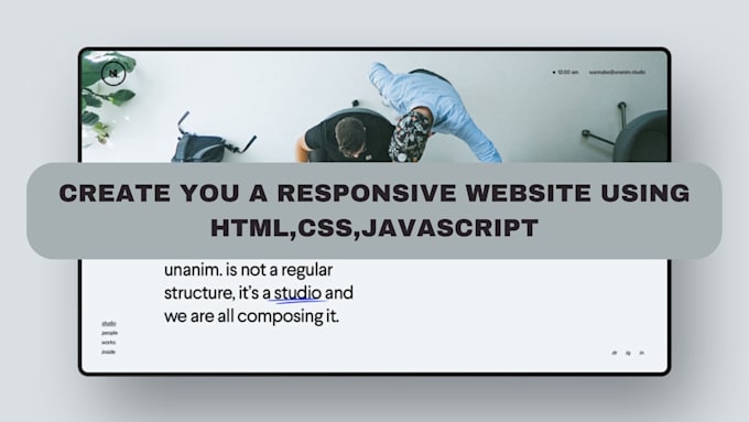 Create responsive websites using html, css, javascript by Raelynn600 ...