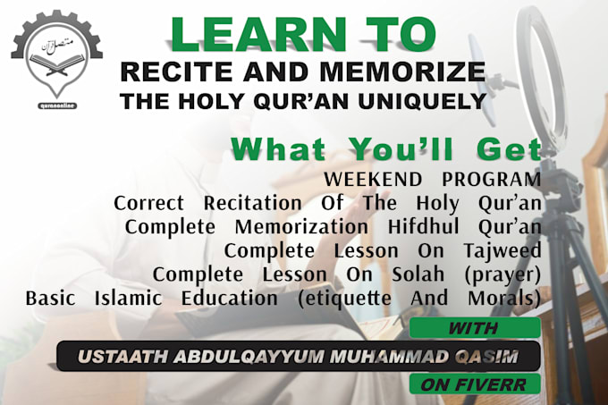 be your quran tutor and islamic guide