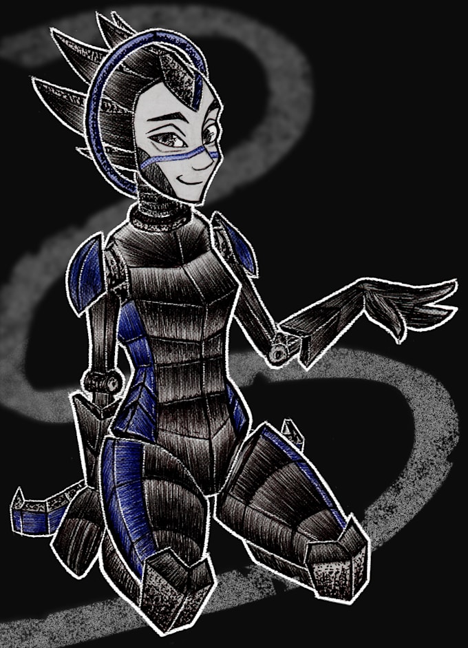 Draw commissions, fanarts and ocs in my art style by Roushii Fiverr