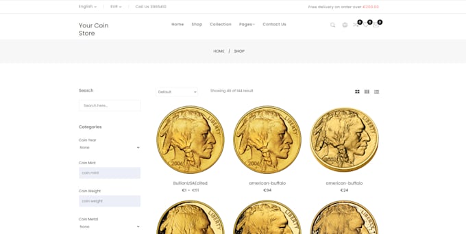 Build an ecommerce template with reactjs and golang by Keithlashley