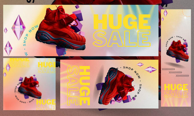 create any sized modern banner