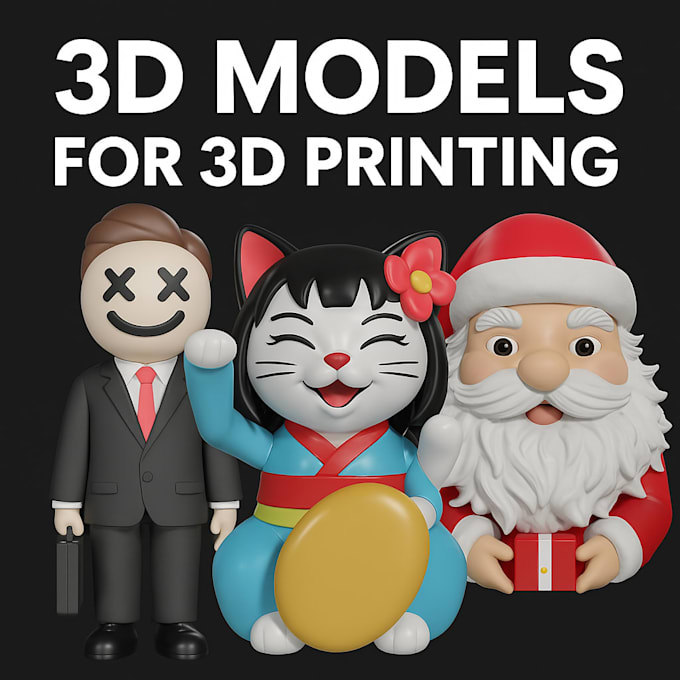 sculpt a high quality 3d character for printing