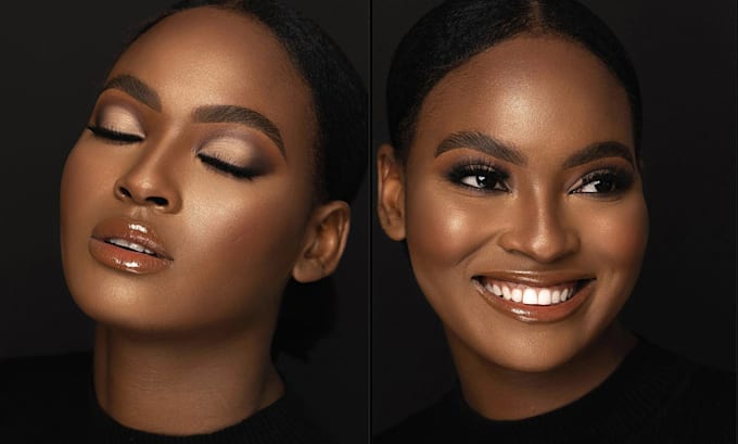 do skin retouching, beauty portrait retouch