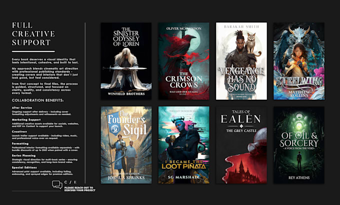craft premium fantasy art book cover illustrations