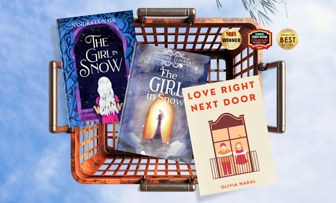 do professional book cover, ebook cover and KDP book cover design