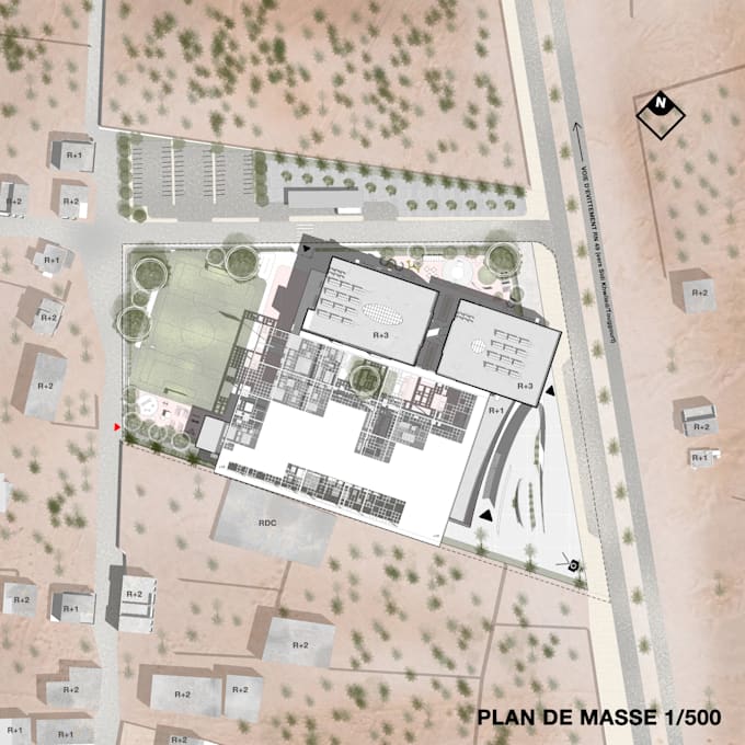 render your 2d master, site plan or floor plan