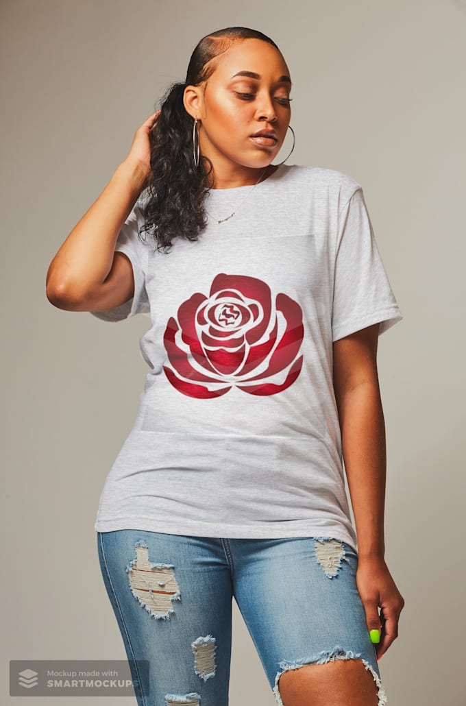 editable t shirt mockup