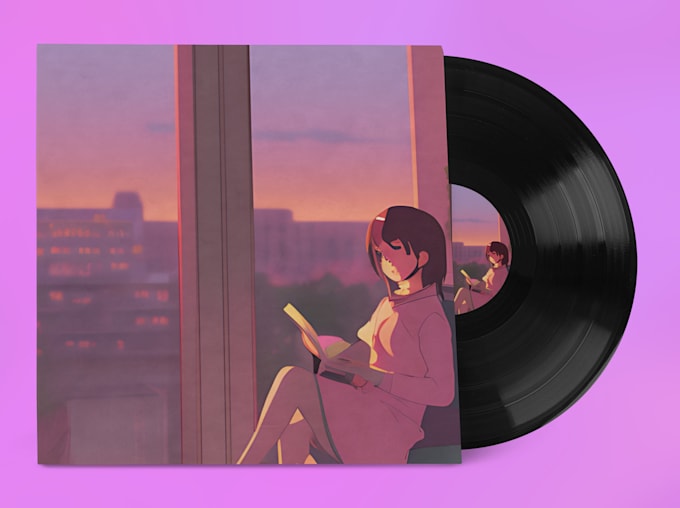 Create a lofi artwork for your album covers with ai art by Cyberkore