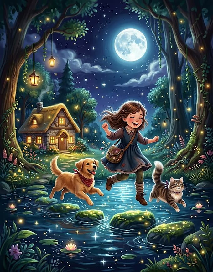 children book illustration and children book illustration