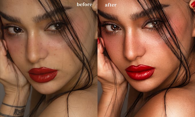 do portrait retouching, photo editing, photoshop