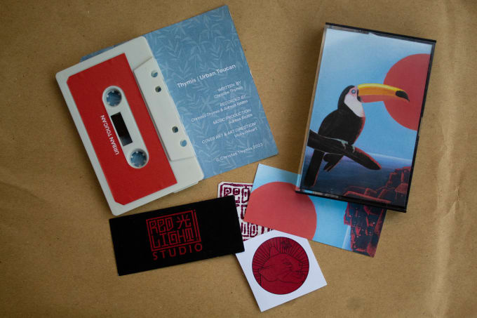 Design cassette tape j card by Vprivart Fiverr