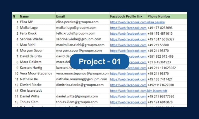 find phone number, email, address for your business
