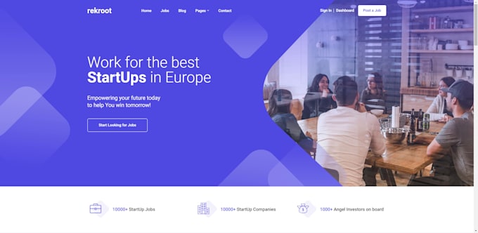 create recruitment website, job board, agency website using wordpress