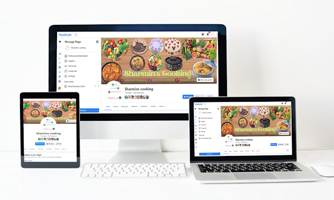 create and setup a professional facebook business page