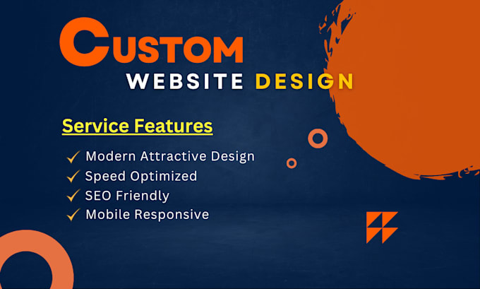 design, develop front end website with html, css