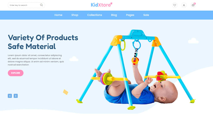 build your fashion, accessories, kids clothing store wordpress website