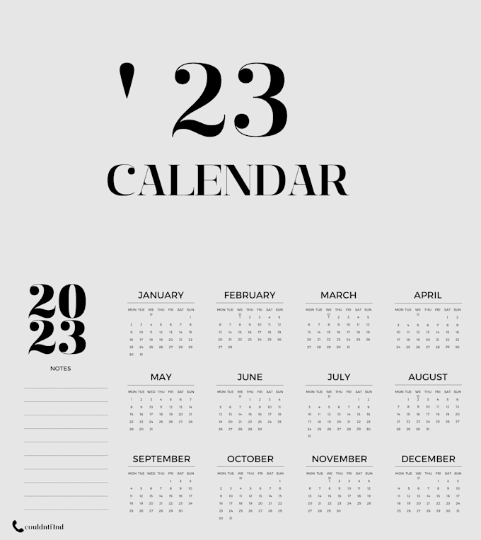 Customized professional desk calendar wall calendar by Couldntf1nd
