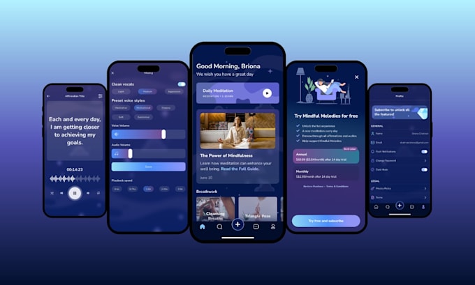 develop a professional flutter mobile app for android and ios with ai features