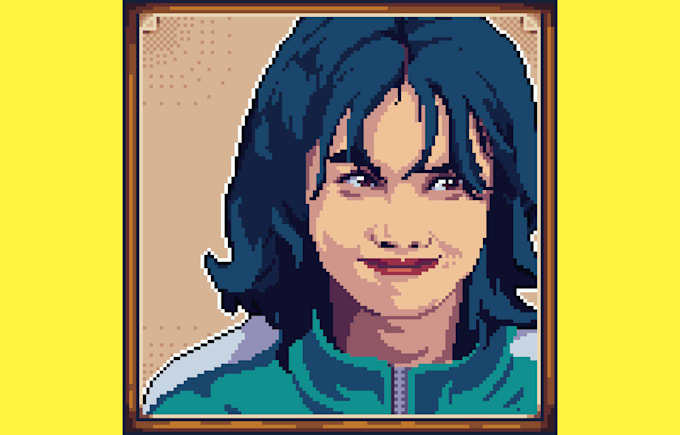 make a pixel art avatar and portrait