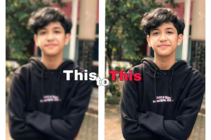 enhance your blur photos to hd