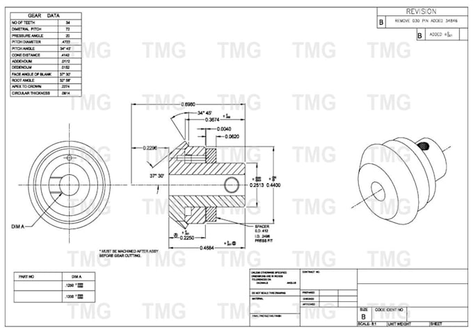 do 2D Mechanical drawings for you