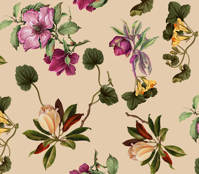 do amazing digital print designs for fabric,