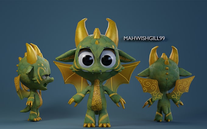 do 3d character modeling for games or film