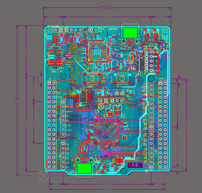 create high quality pcb design and layout in altium or kicad