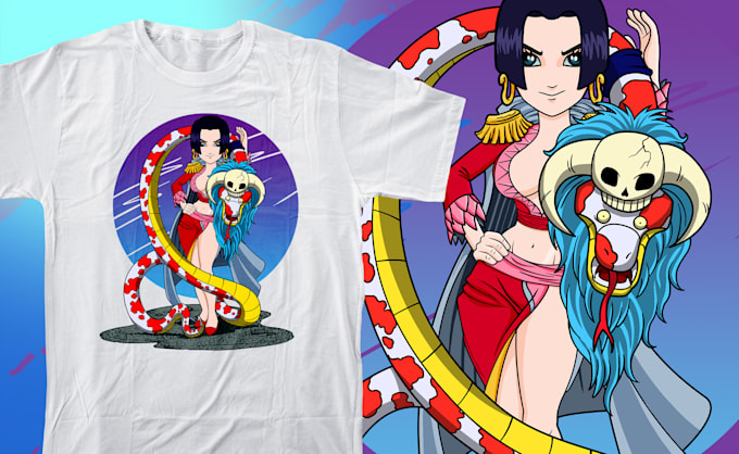 design anime character illustration