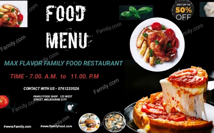 desing post banner for your buiness,shop,club,movies,etc