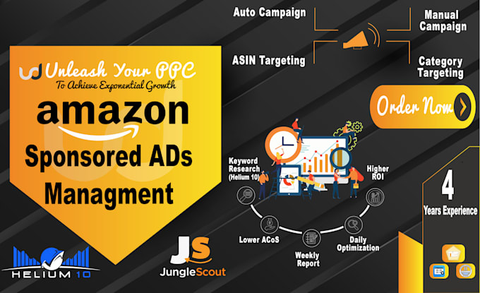 Help in launching amazon ppc sponsored ads and will be your ppc expert ...